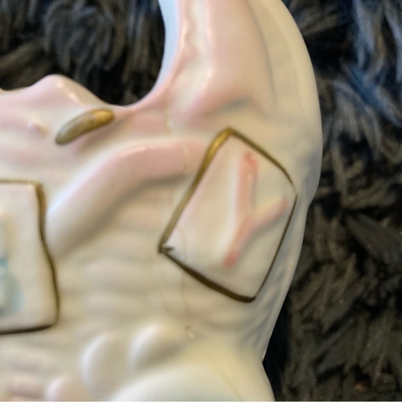 Vintage Baby Lamb with Carriage/Baby Buggy Planter - Picture 10 of 10